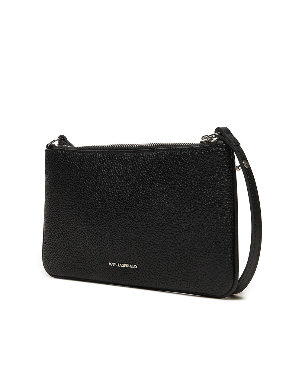 KARL LAGERFELD K/SKUARE SHOULDER POUCH GRAINY KARL LAGERFELD