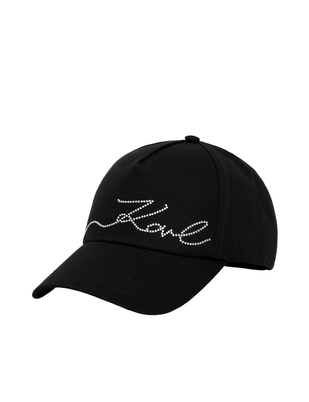 KARL LAGERFELD K/SIGNATURE RHNSTN CAP KARL LAGERFELD