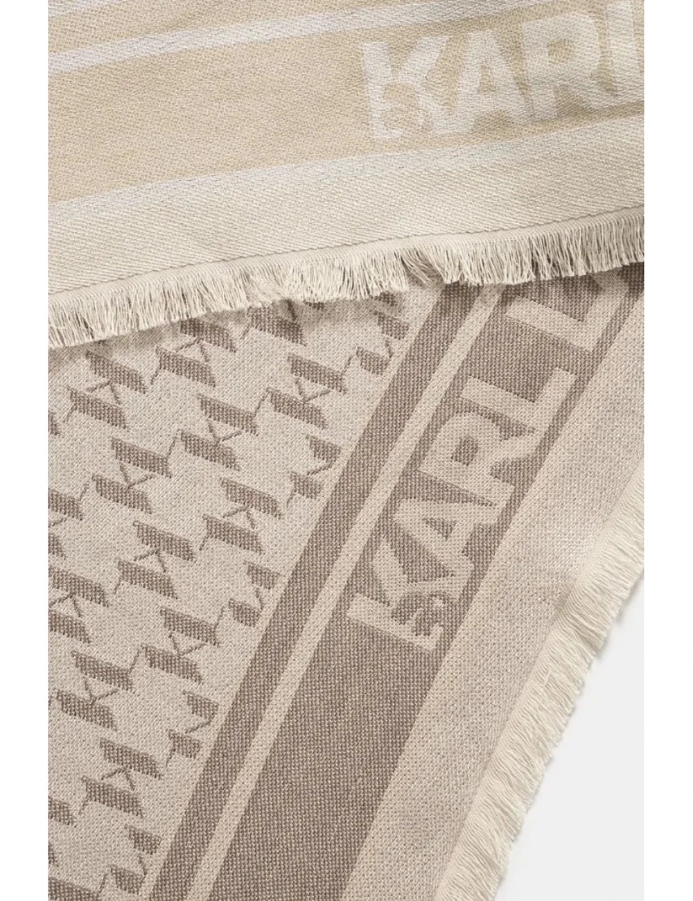 KARL LAGERFELD K/MONOGRAM SP JKRD SILK SCARF KARL LAGERFELD