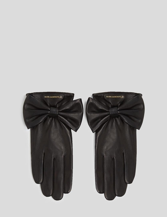 KARL LAGERFELD K/S BOW FF GLOVE