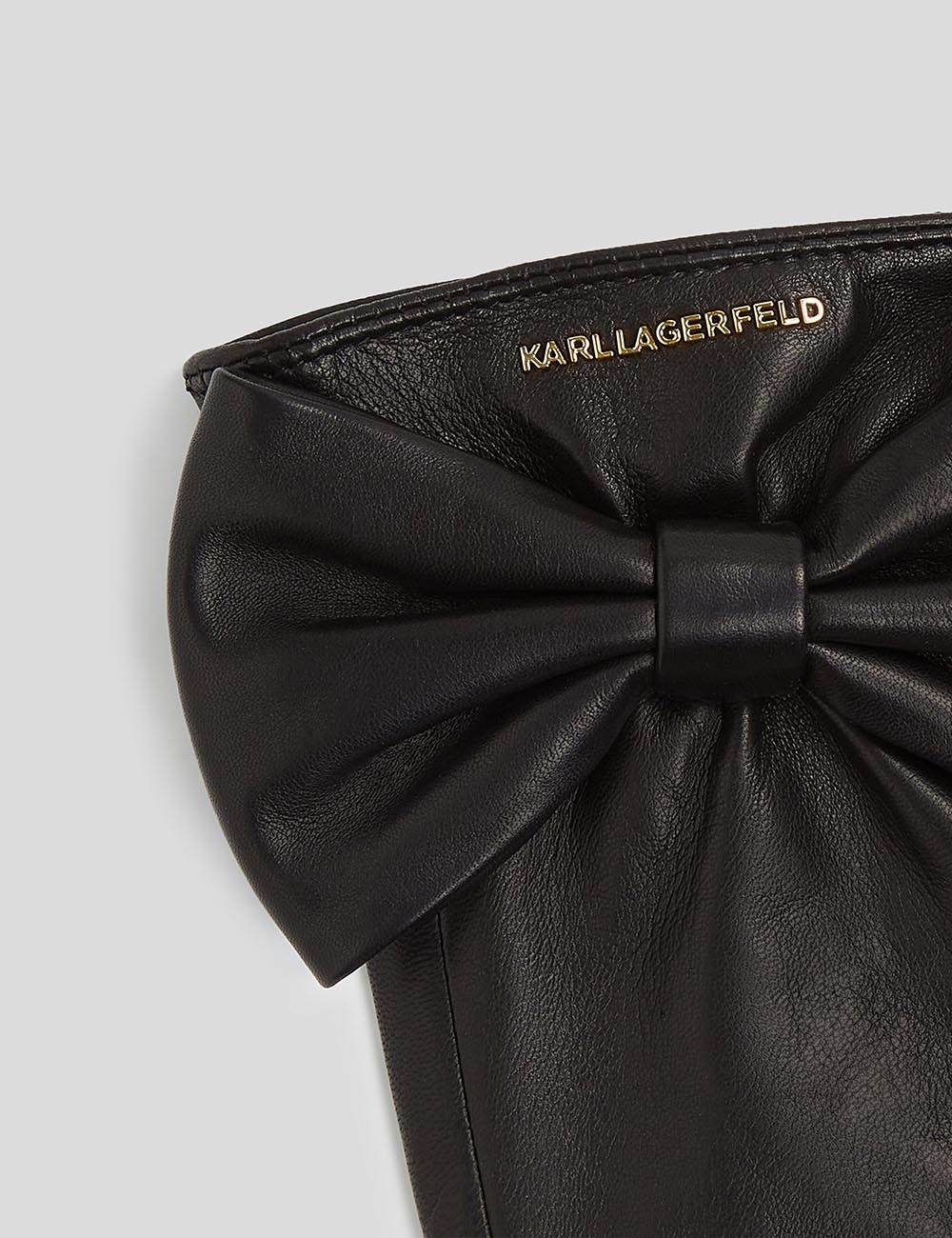 KARL LAGERFELD K/S BOW FF GLOVE