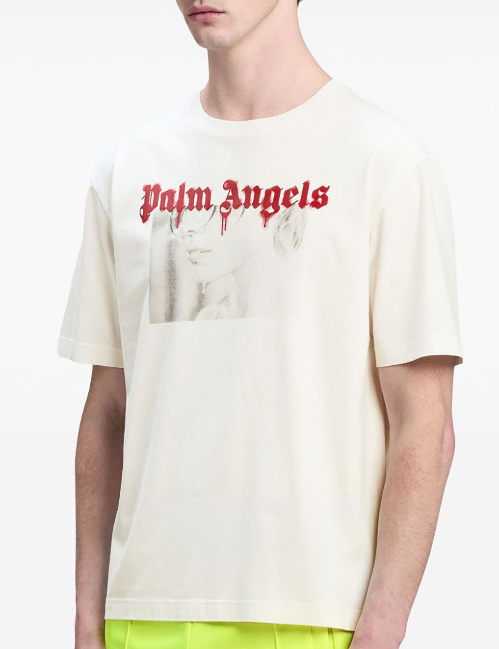 PALM ANGELS PORTRAIT PENCIL CLASSIC TEE