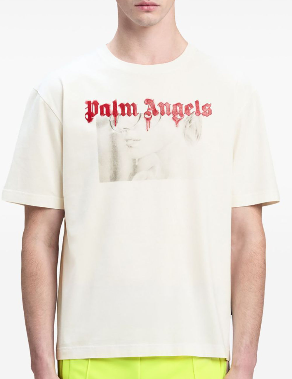 PALM ANGELS PORTRAIT PENCIL CLASSIC TEE