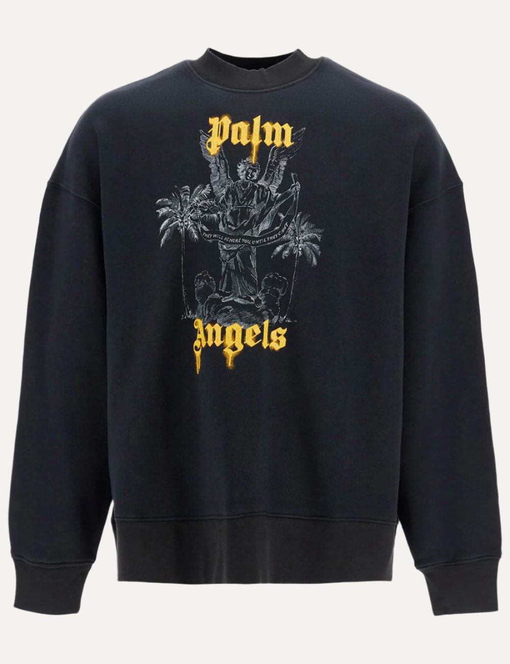 PALM ANGELS PALMS PENCIL CREW