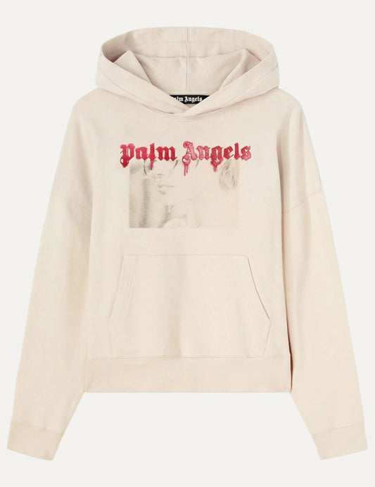 PALM ANGELS PORTRAIT PENCIL HOODY