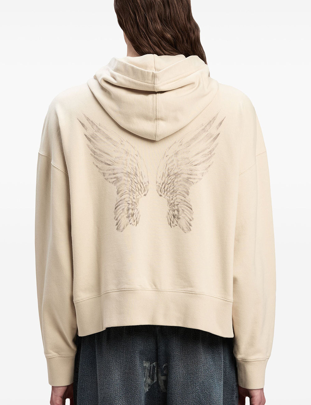 PALM ANGELS PORTRAIT PENCIL HOODY