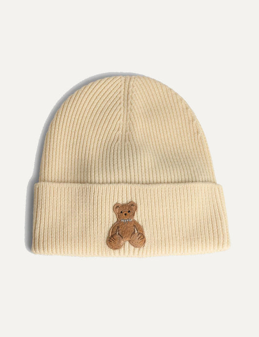 PALM ANGELS BEAR IN MIND BEANIE