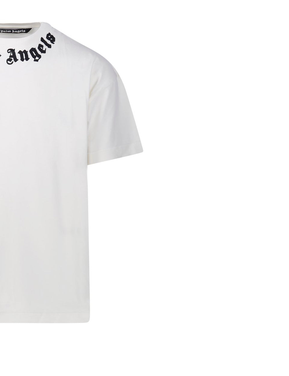 PALM ANGELS NECK LOGO TEE