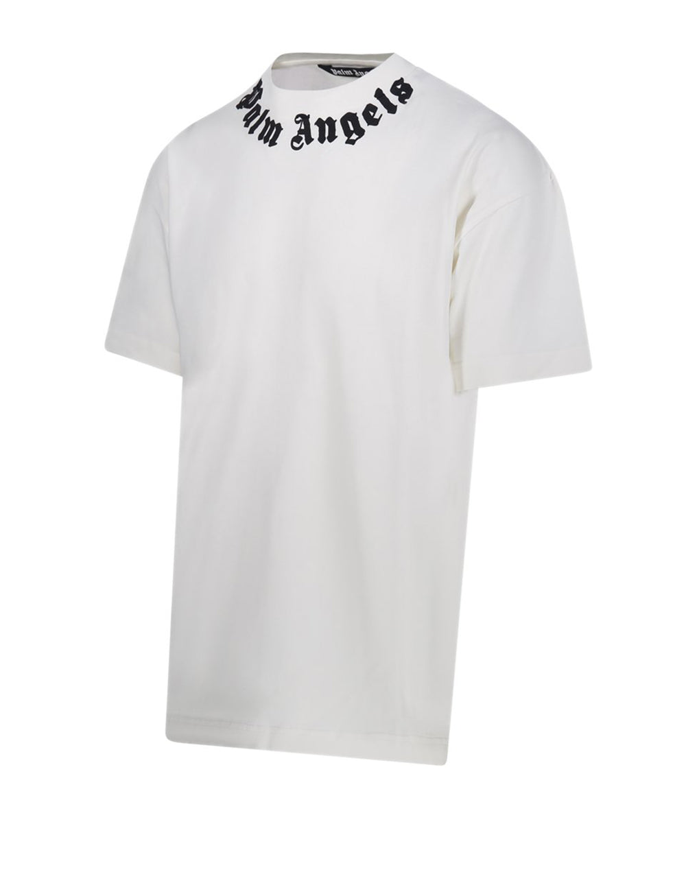 PALM ANGELS NECK LOGO TEE