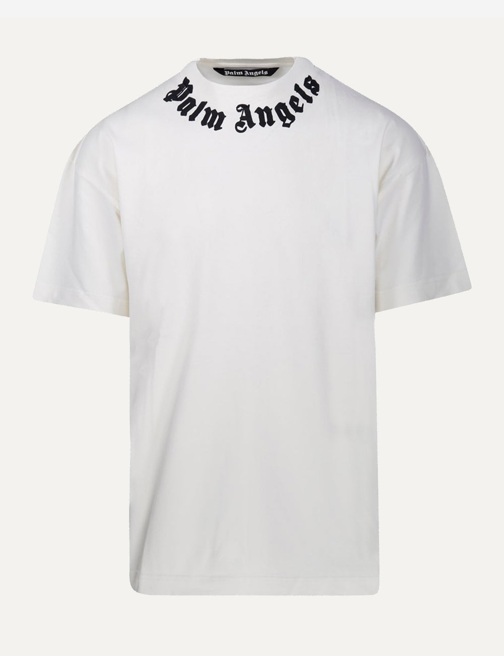 PALM ANGELS NECK LOGO TEE