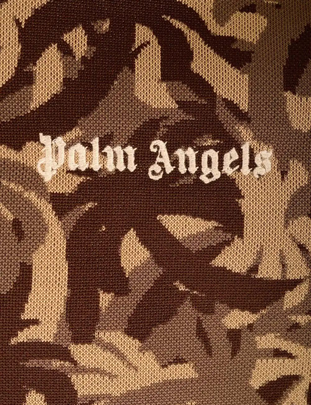 PALM ANGELS PALMS CAMO TRACK SHIRT