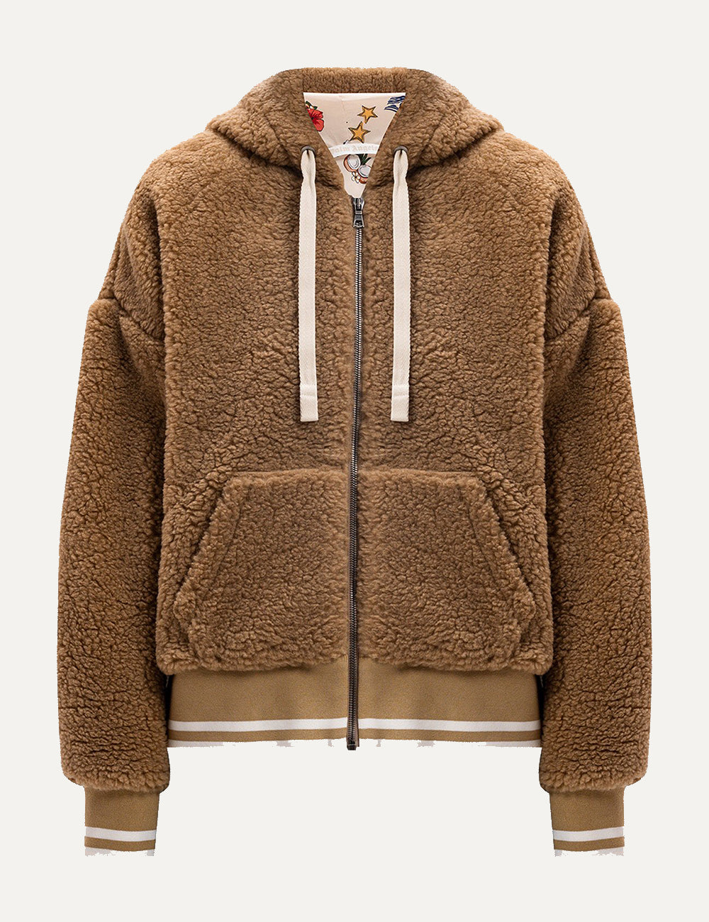 PALM ANGELS BEAR IN MIND HOODED JACKET