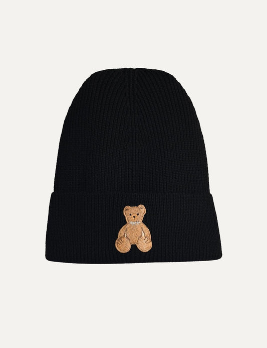 PALM ANGELS BEAR IN MIND BEANIE