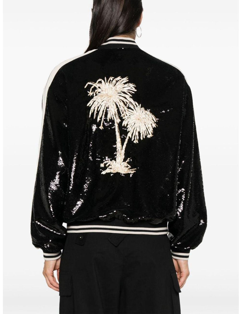 PALM ANGELS PALMS SEQUINS BOMBER