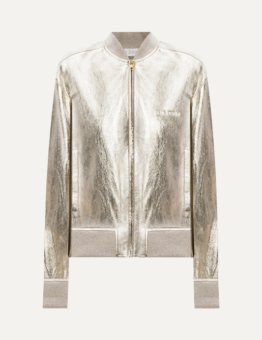 PALM ANGELS LAMINATED TRACK BOMBER