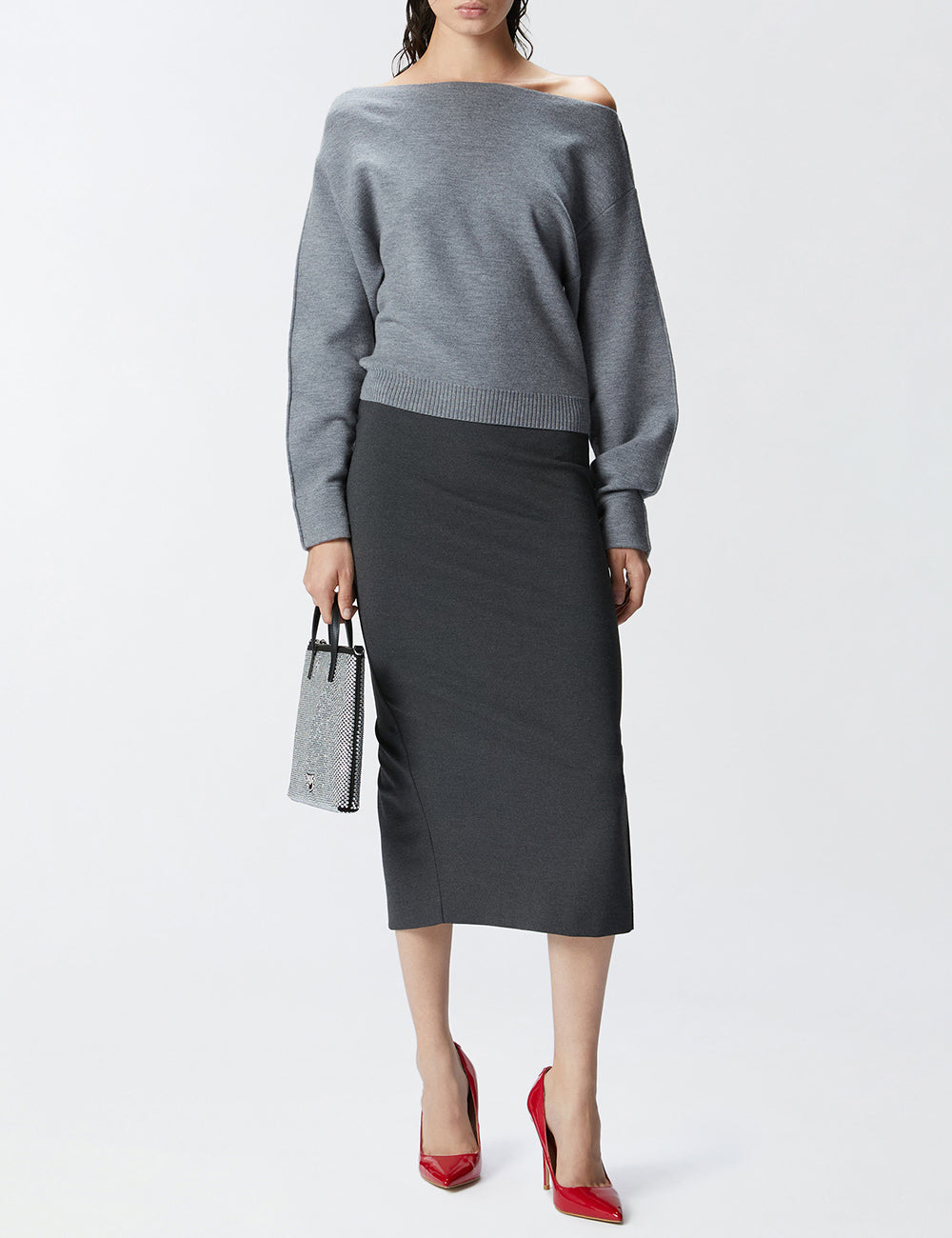 PINKO OMBRELLO SKIRT