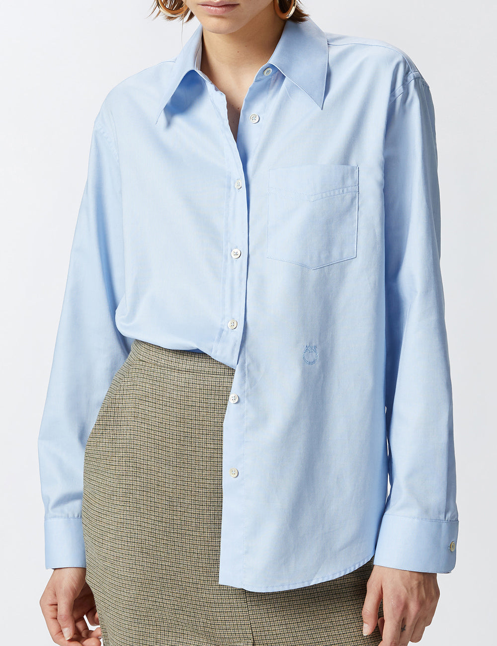 PINKO COREA CAMICIA OXFORD