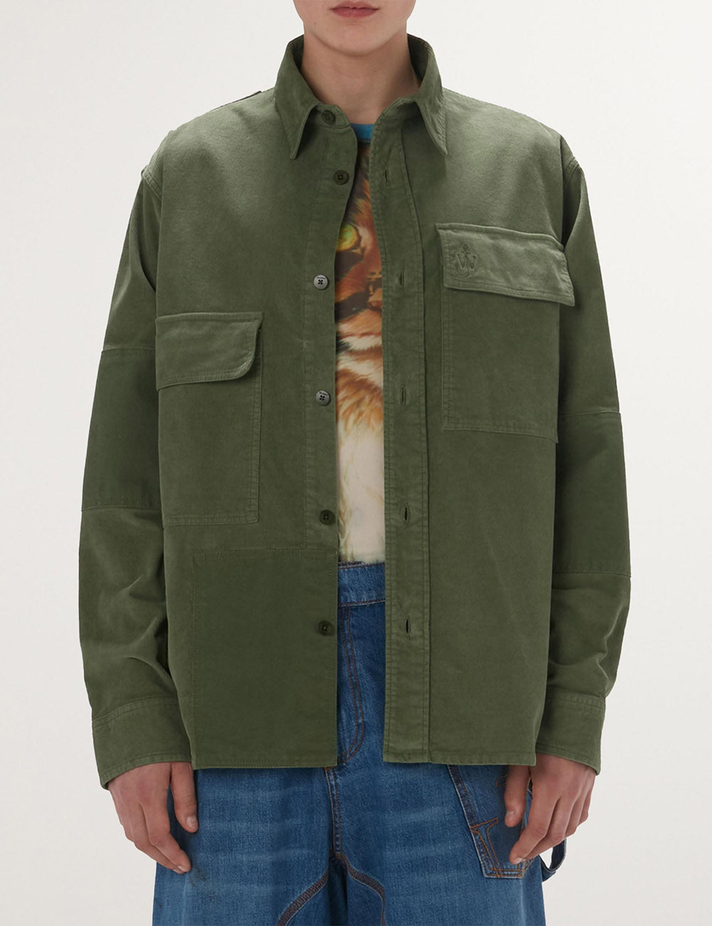 JWANDERSON PATCHWORK OVERSHIRT JWANDERSON