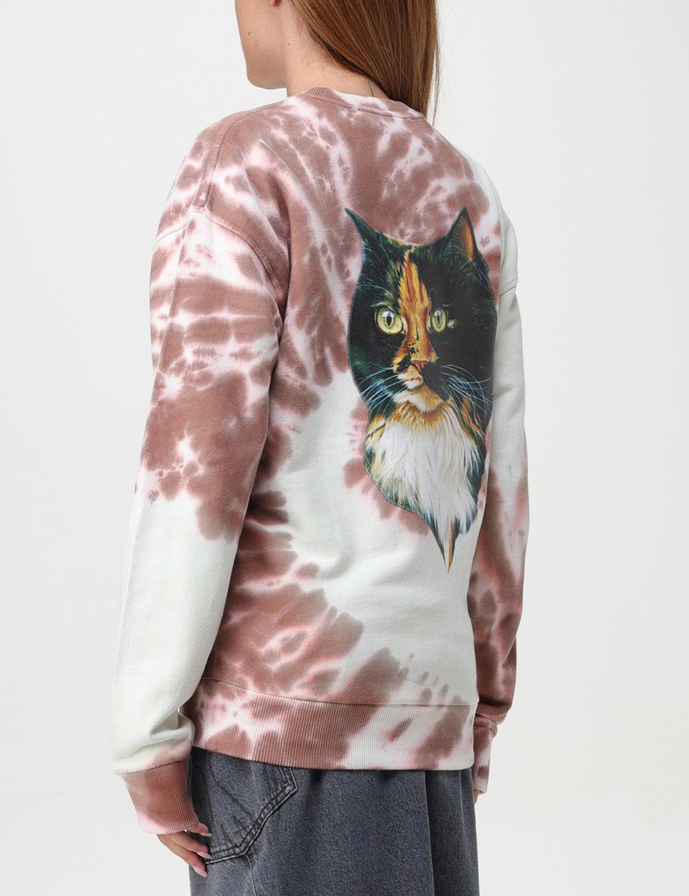 JWANDERSON TIE-DYE CAT SWEATSHIRT JWANDERSON