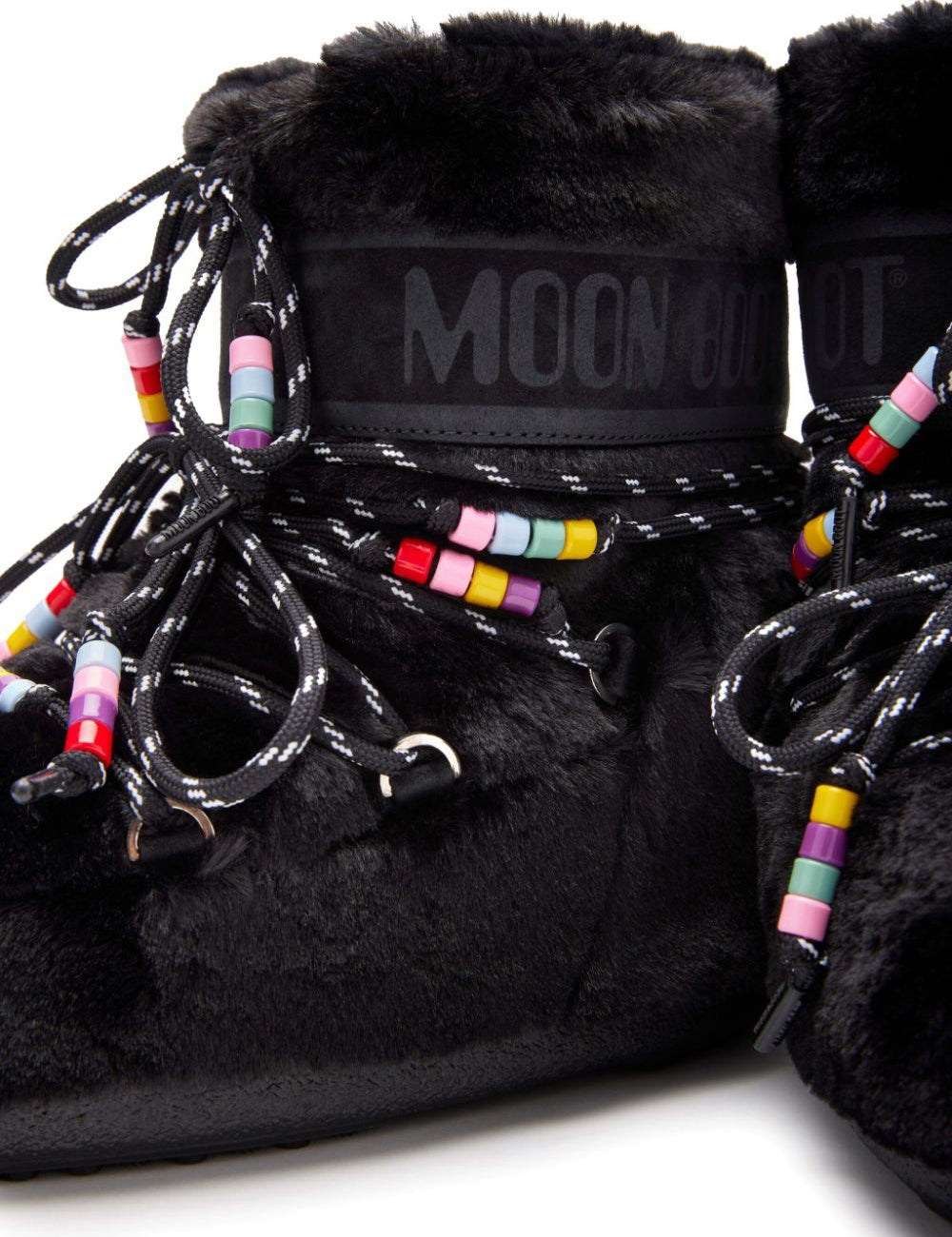 MOON BOOT ICON LOW FAUX FUR B