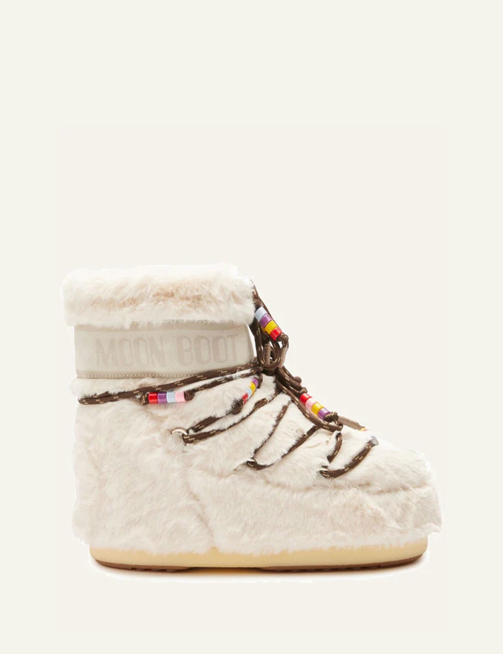 MOON BOOT ICON LOW FAUX FUR B