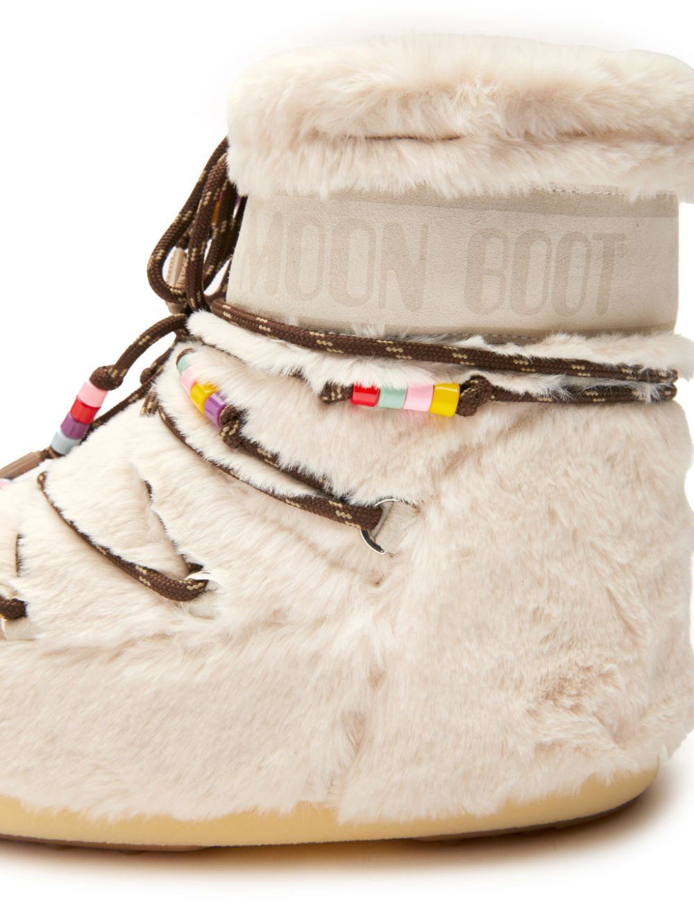 MOON BOOT ICON LOW FAUX FUR B