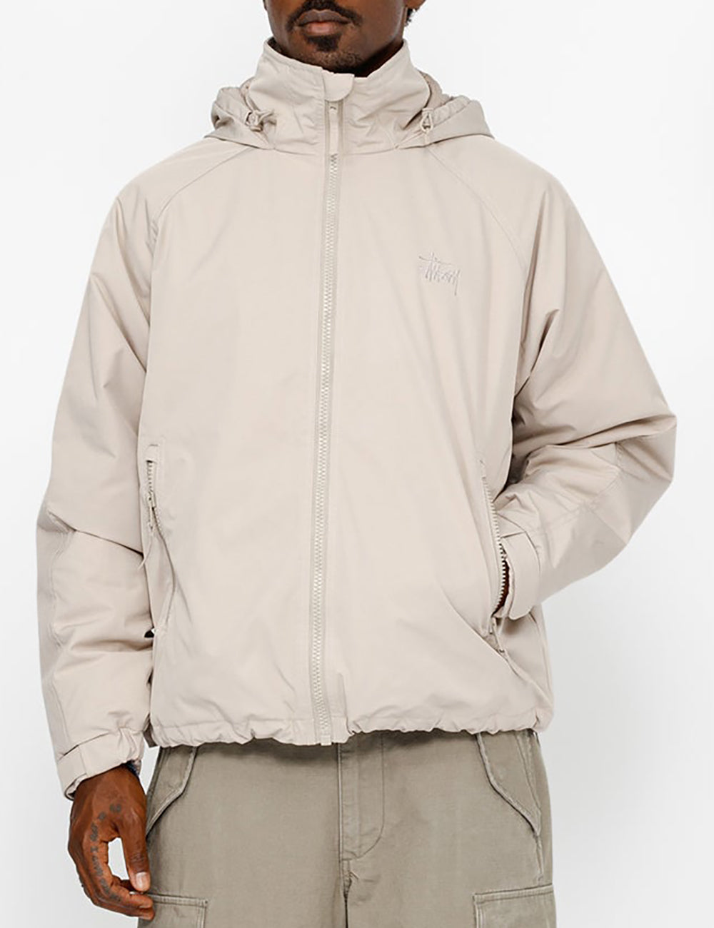 STUSSY SHORT MILITARY PARKA STUSSY