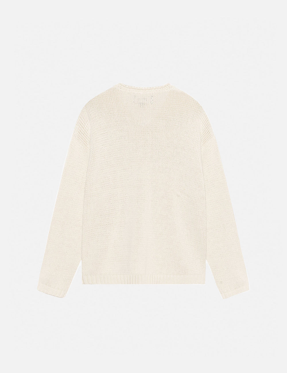 STUSSY ROLL V-NECK LOGO SWEATER STUSSY