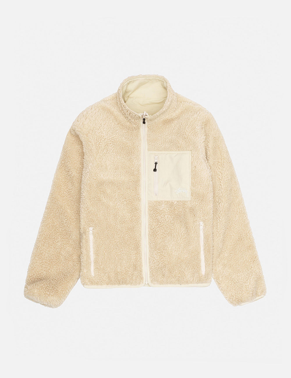 STUSSY SHERPA REVERSIBLE JACKET STUSSY