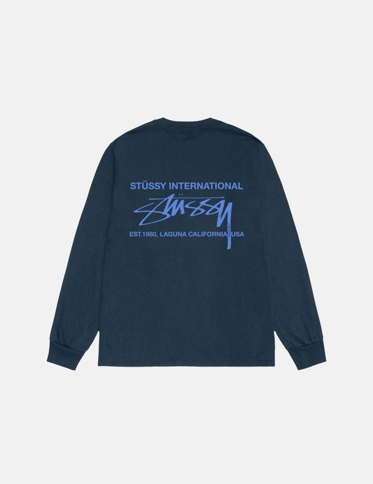 STUSSY SMOOTH INT. LS TEE STUSSY