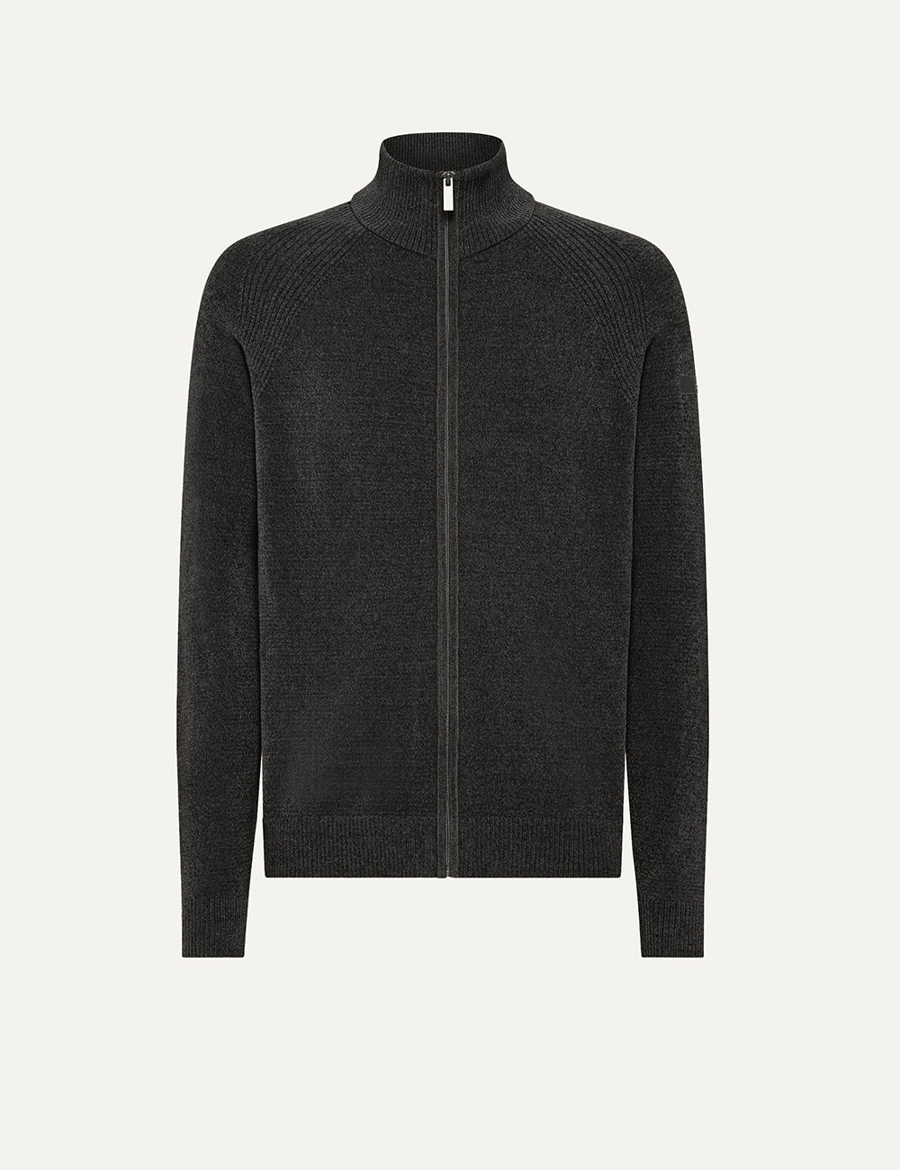 RRD VELVET FULL ZIP KNIT