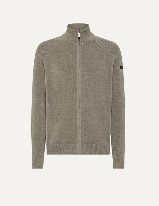 RRD VELVET FULL ZIP KNIT