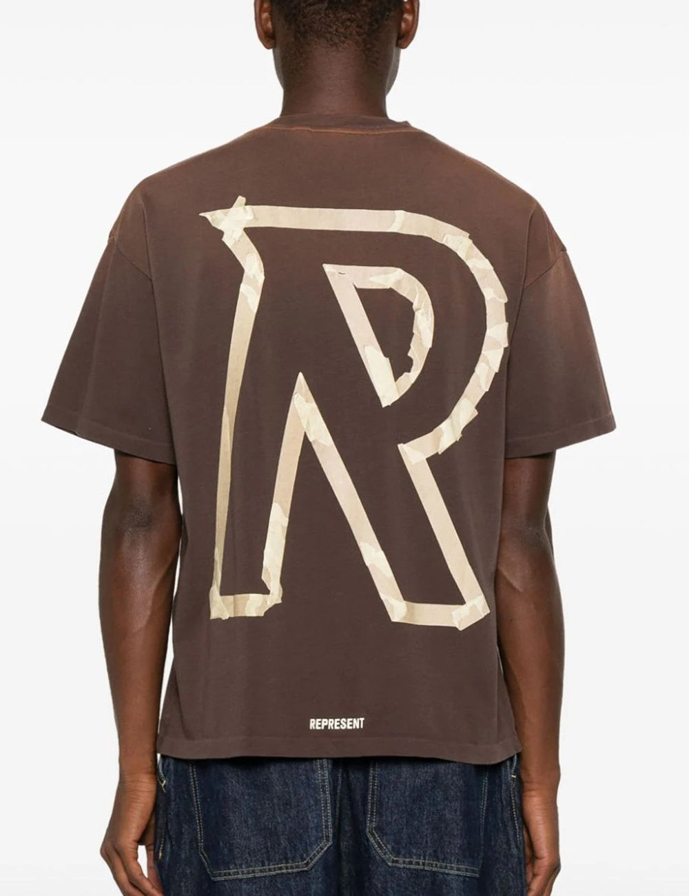 REPRESENT TAPE INITIAL T-SHIRT