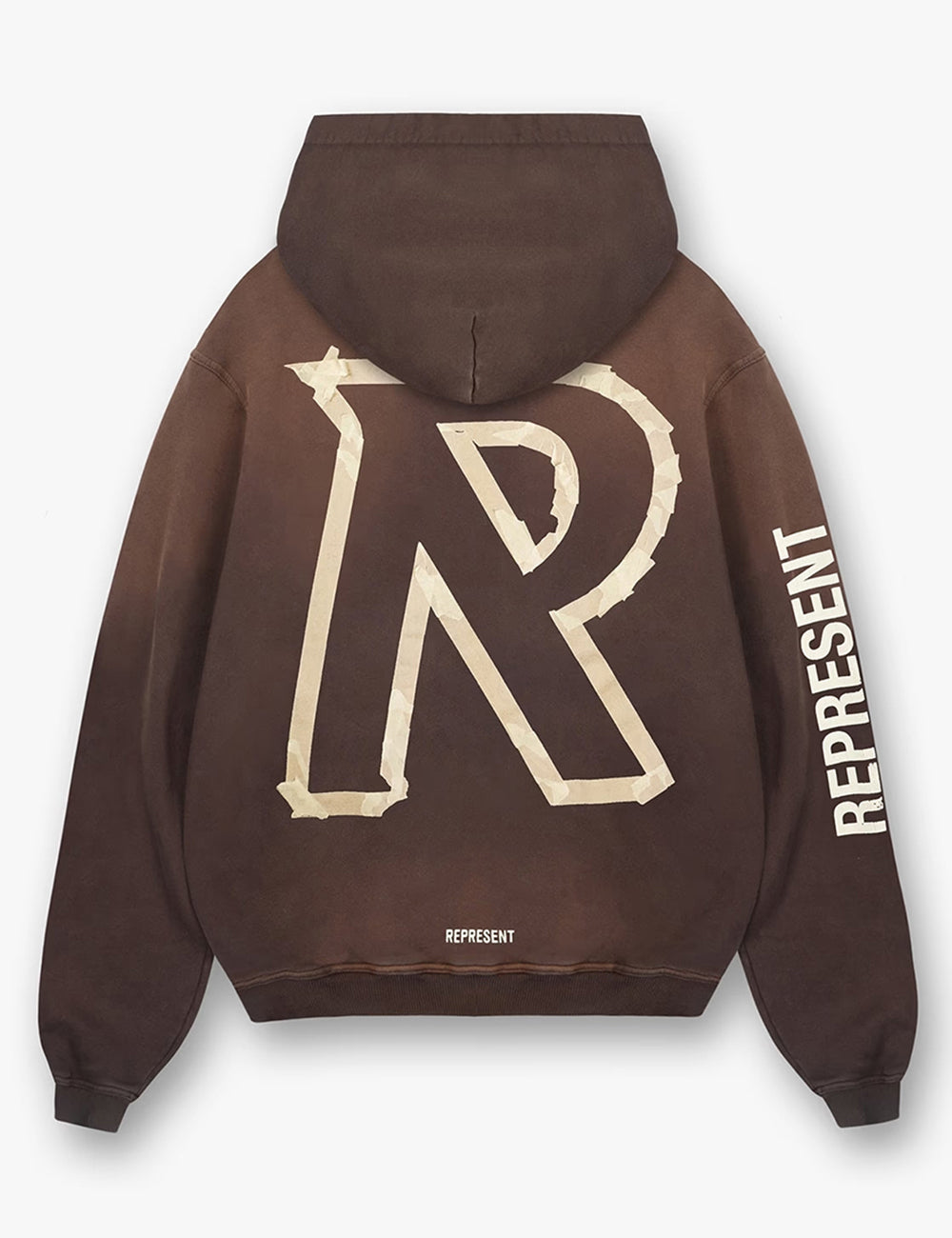 REPRESENT MASKING TAPE INITIAL HOODIE