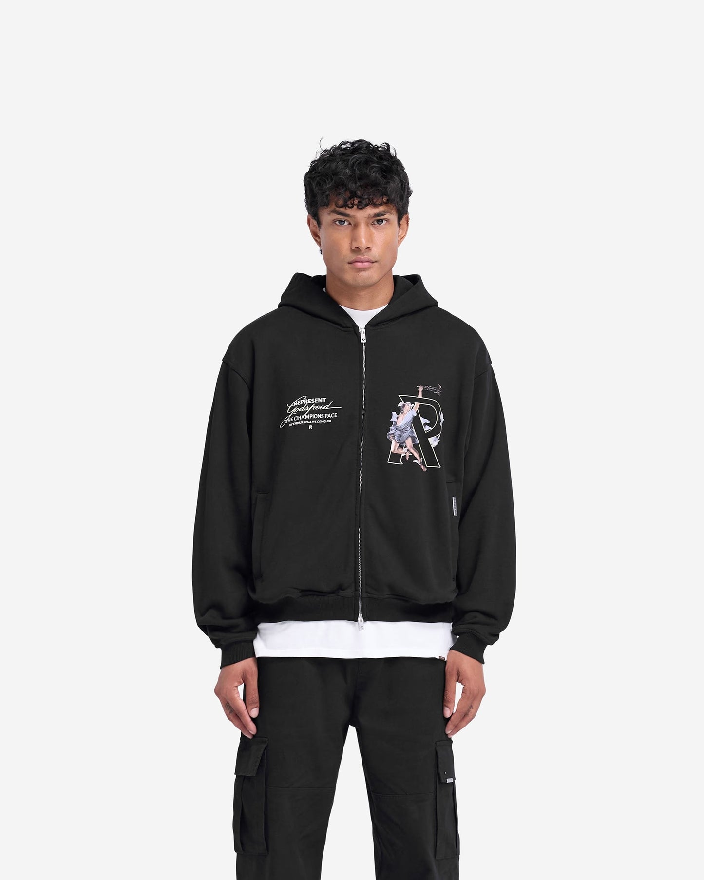 REPRESENT HERMES ZIP HOODIE