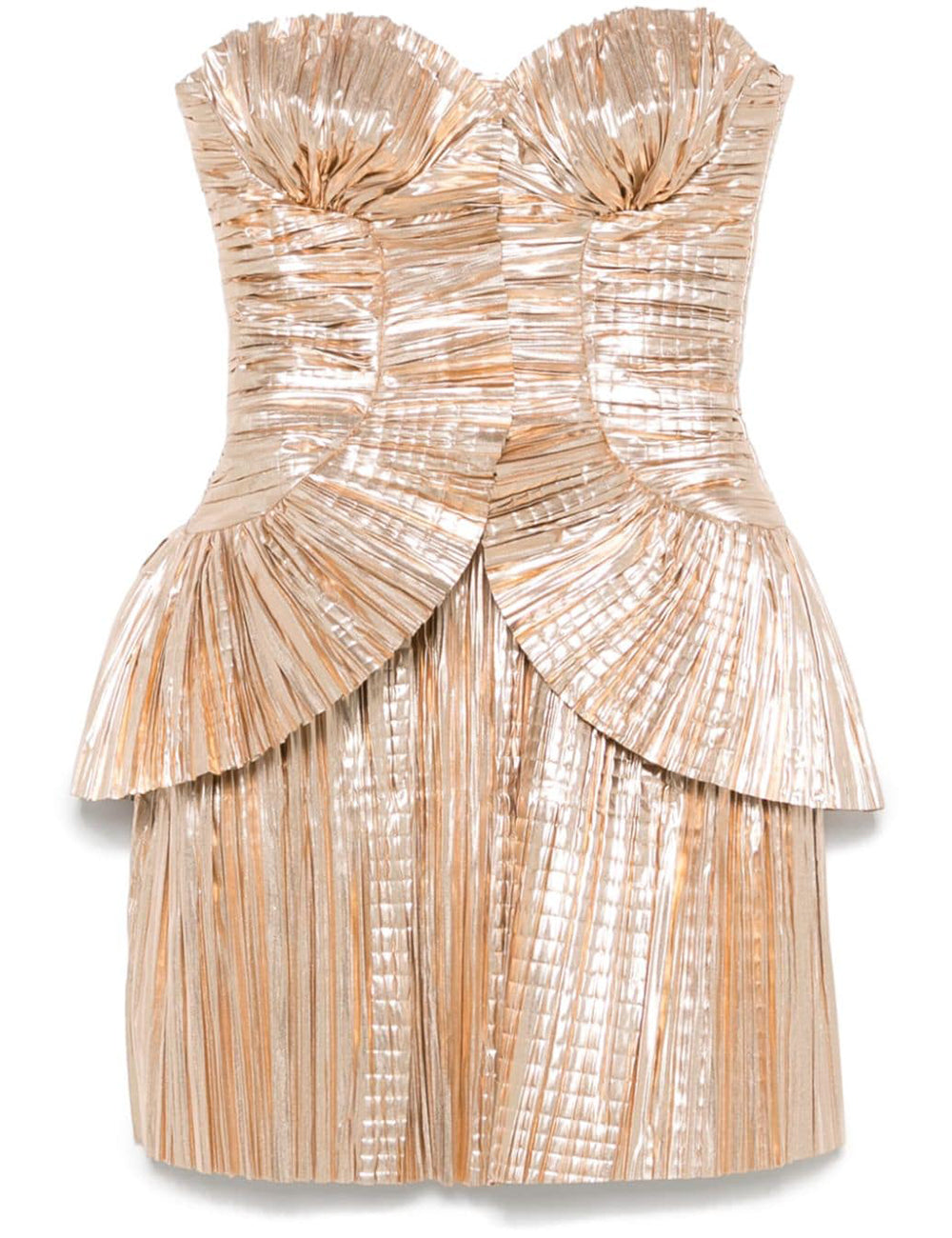 CULT GAIA CHARLIQUE DRESS GOLD