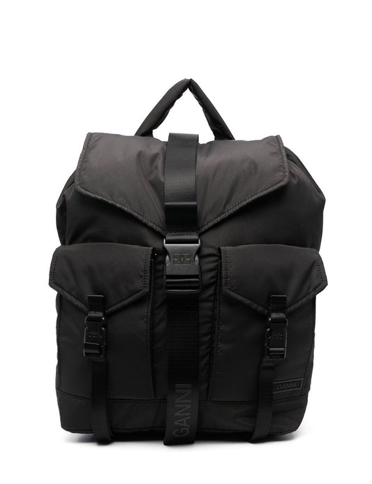 GANNI RECYCLED TECH BACKPACK