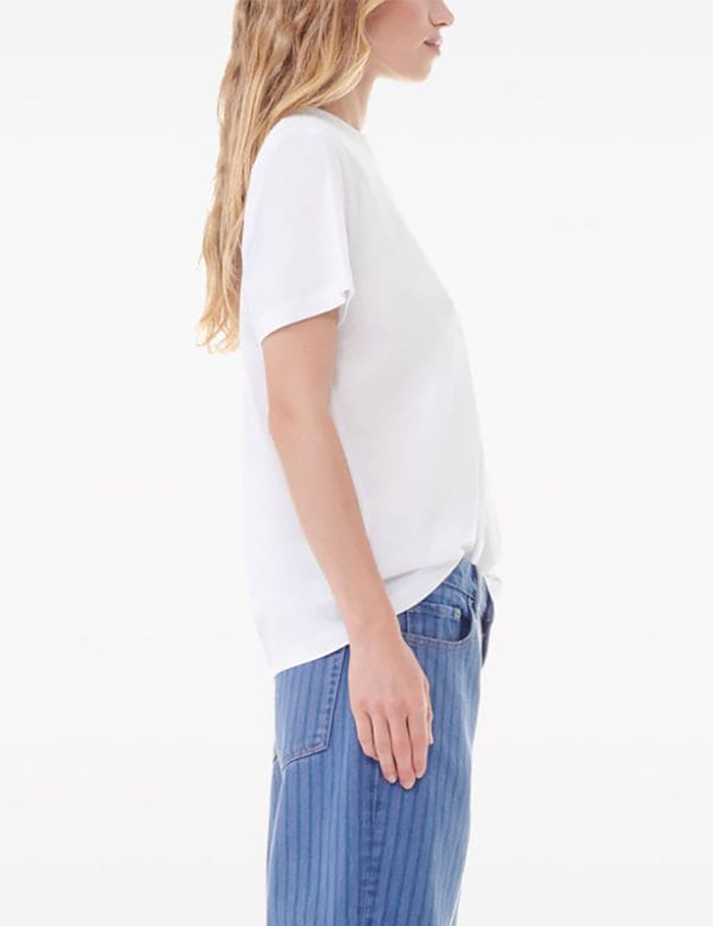 GANNI THIN JERSEY GOGO RELAXED T-SHIRT GANNI