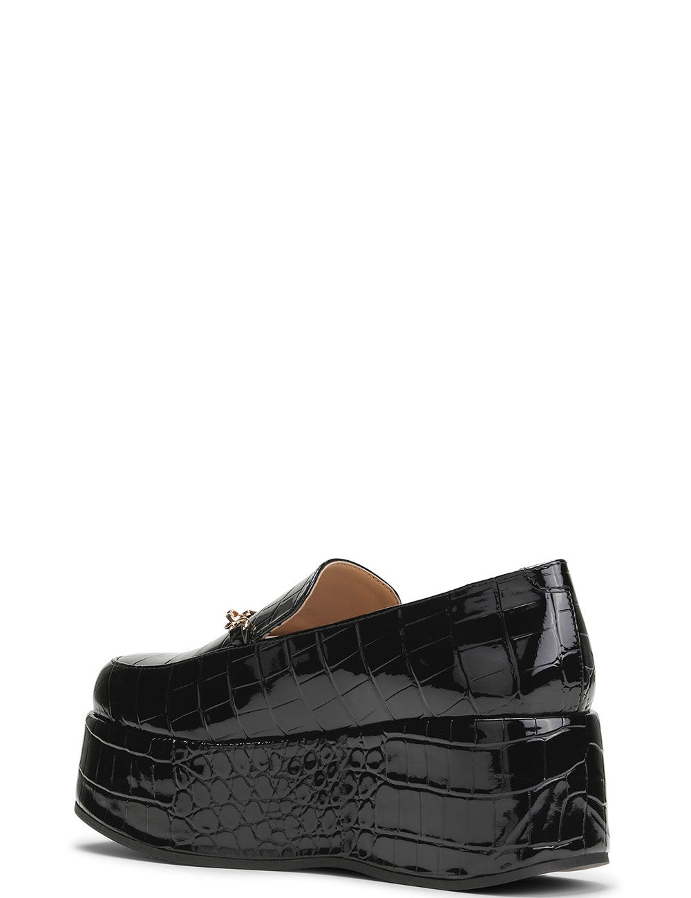 GANNI BUTTERFLY CHAIN PLATFORM LOAFER GANNI