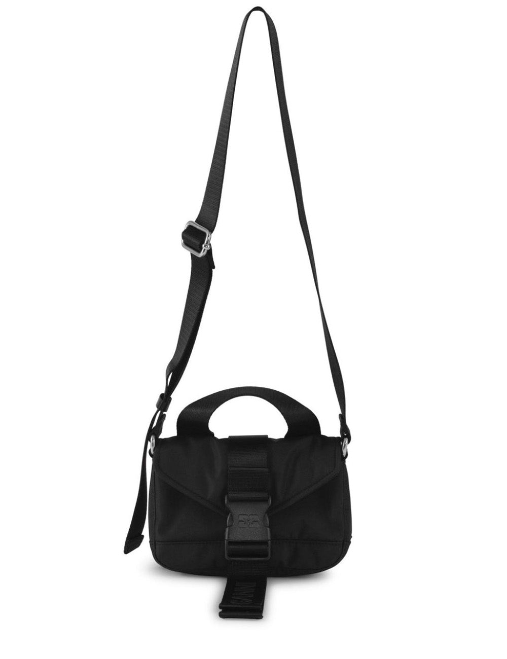 GANNI RECYCLED TECH MINI SATCHEL GANNI