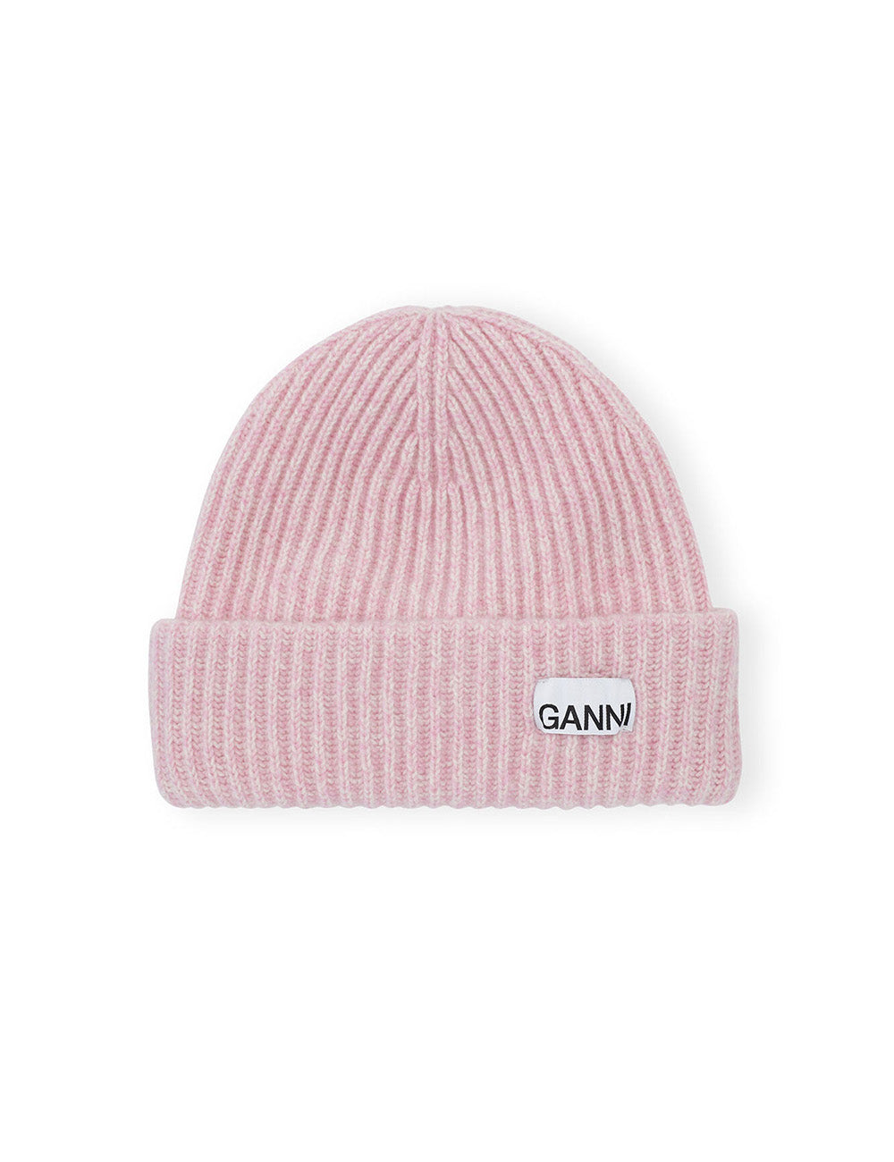 GANNI STRUCTURED RIB BEANIE GANNI