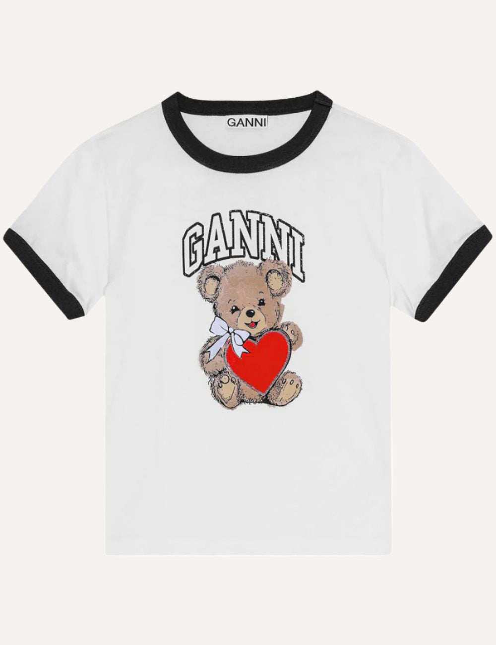 GANNI BASIC JERSEY BEAR