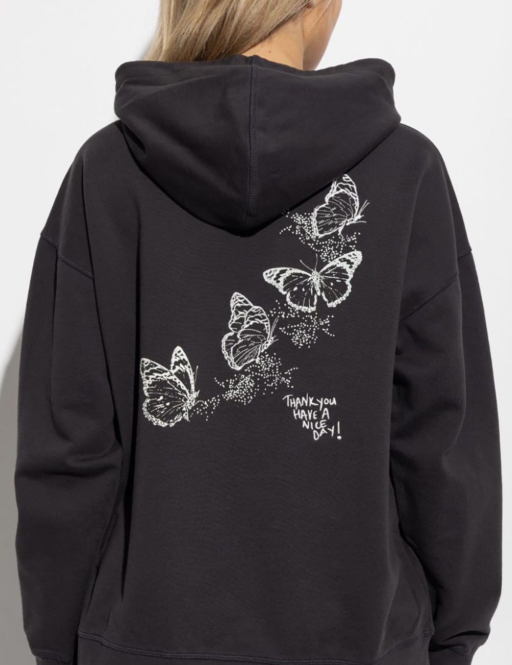 GANNI ISOLI HEART OVER HOODIE