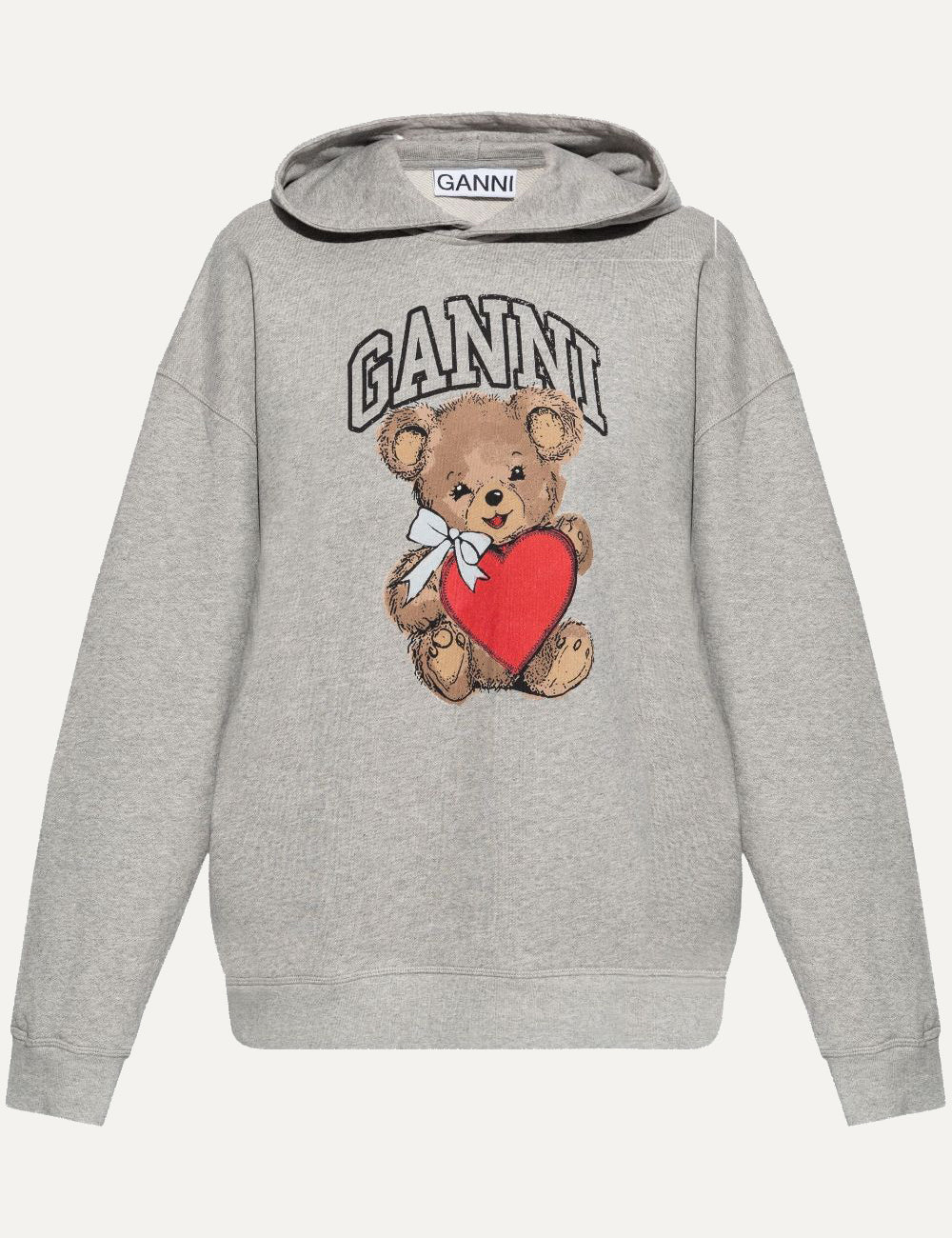 GANNI ISOLI BEAR OVER HOODIE