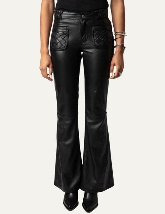 ZADIG&VOLTAIRE ECUME CUIR LASSE