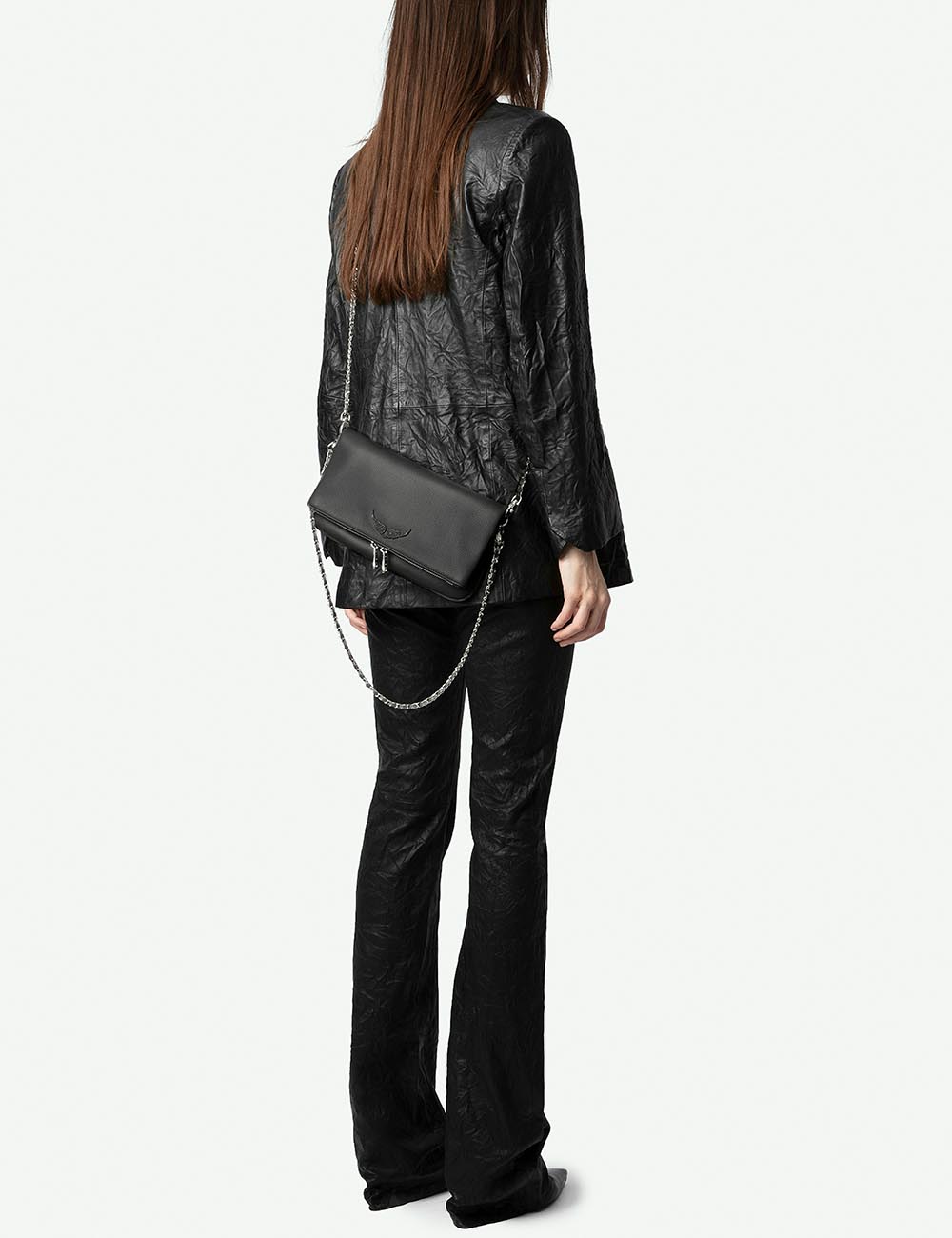 ZADIG&VOLTAIRE ROCK GRAINED LEATHER