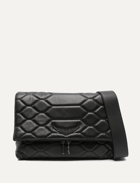 ZADIG&VOLTAIRE ROCKY XL MAT SCALE NOIR