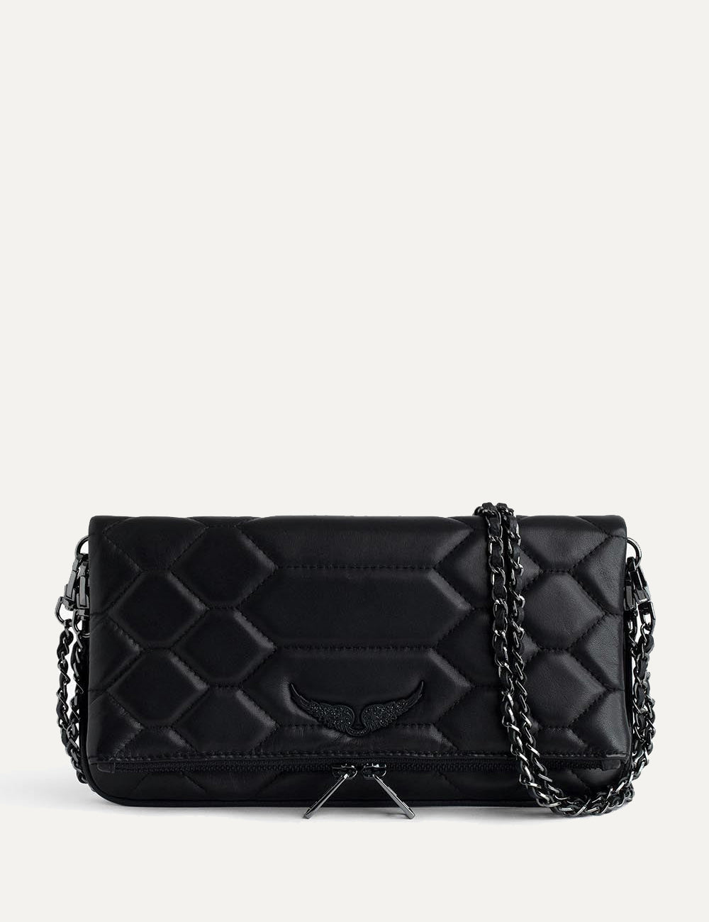 ZADIG&VOLTAIRE ROCK XL MAT SCALE NOIR