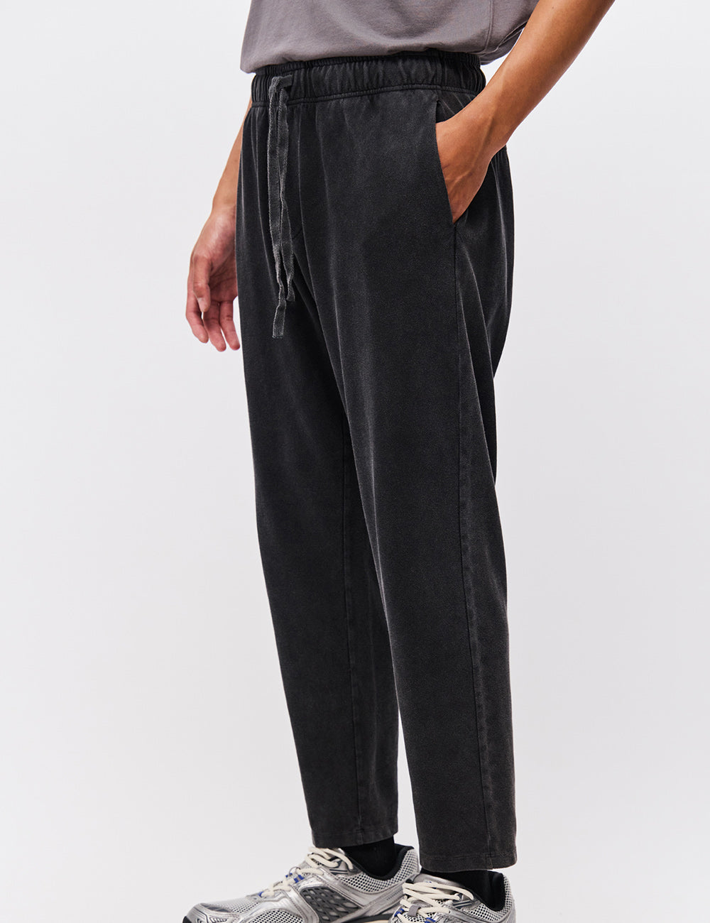 DIRTY LAUNDRY PIQUET TAPERED SWEATPANTS