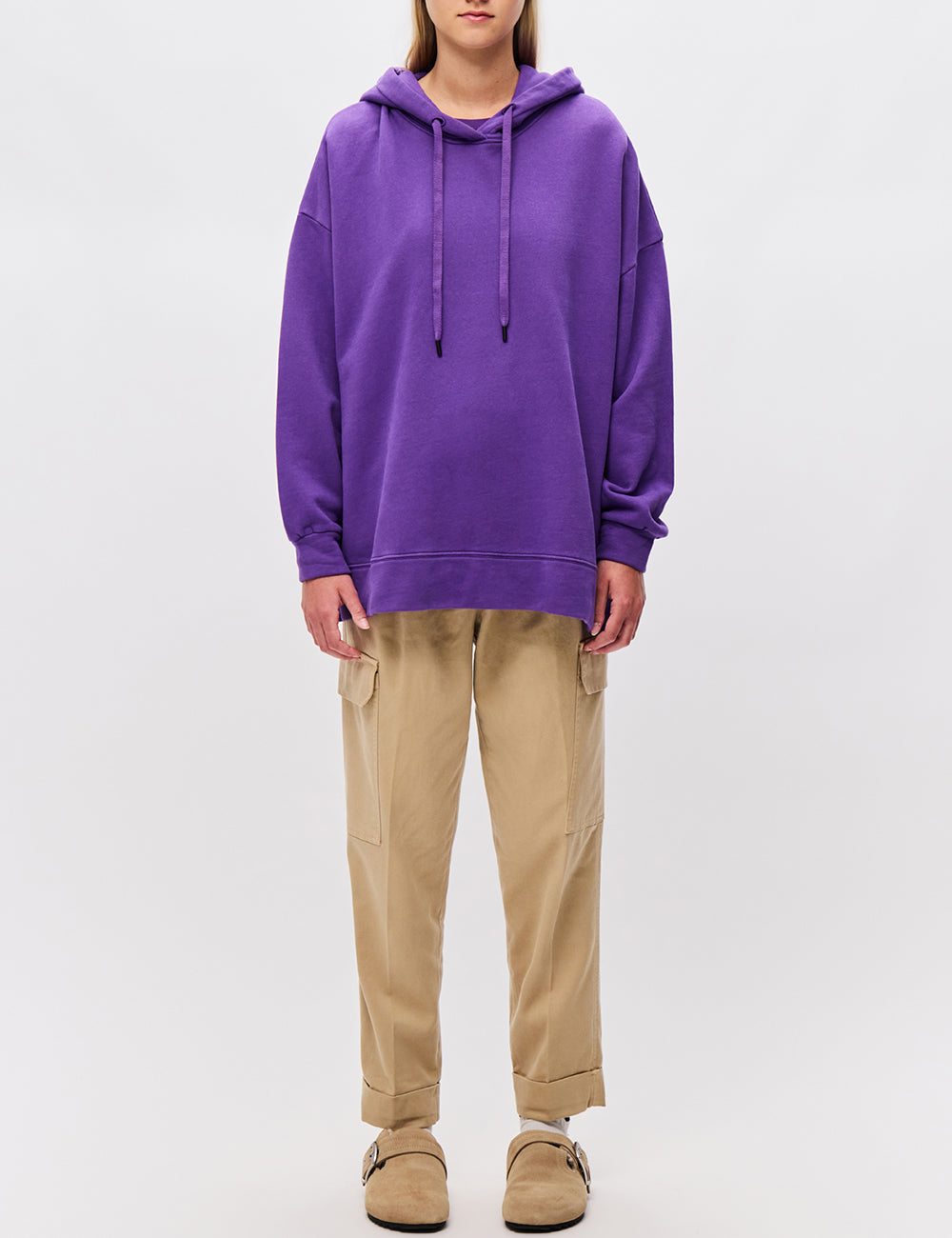 DIRTY LAUNDRY OVERSIZED HOODIE WITH OPENINGS